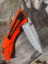 Load image into Gallery viewer, NEW Limited Edition KOZ Orange Camo Buck Knife
