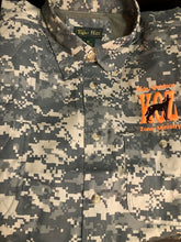 Load image into Gallery viewer, LONG SLEEVE DIGITAL CAMO POPLIN SHIRT
