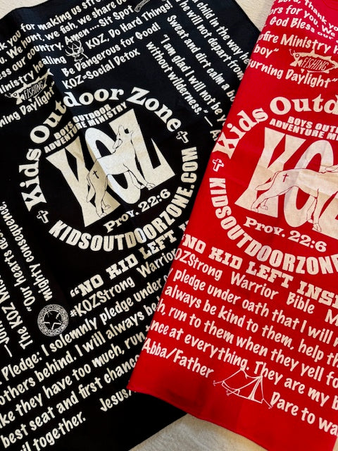 KOZ Bandana -- NEW COLOR ALERT