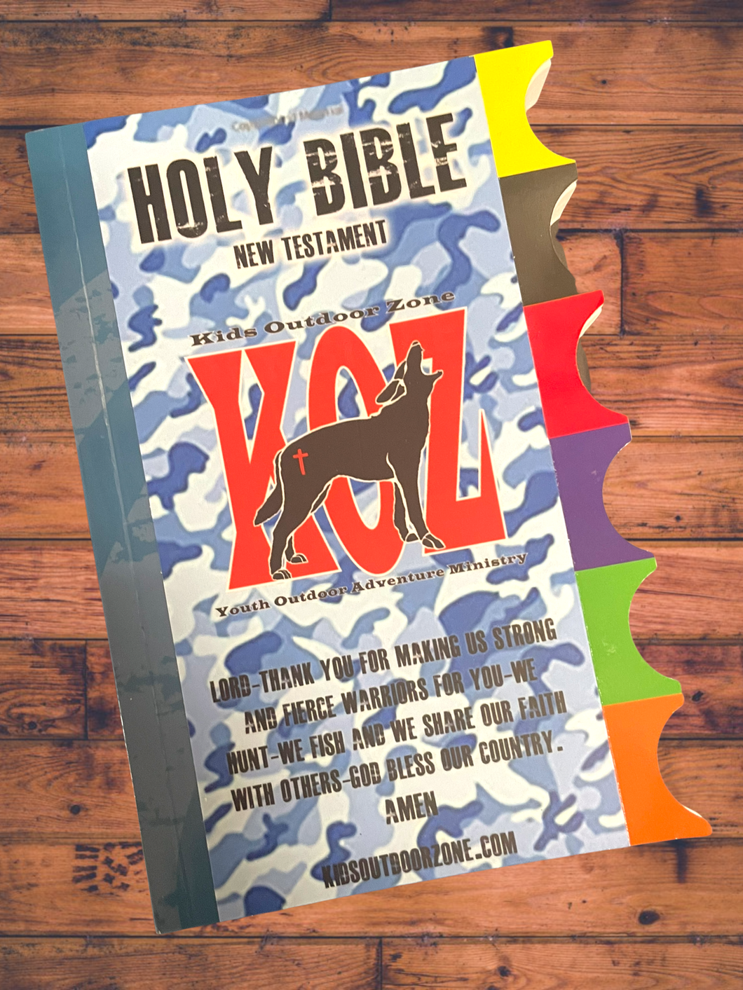 BIBLE (FISHING COVER)