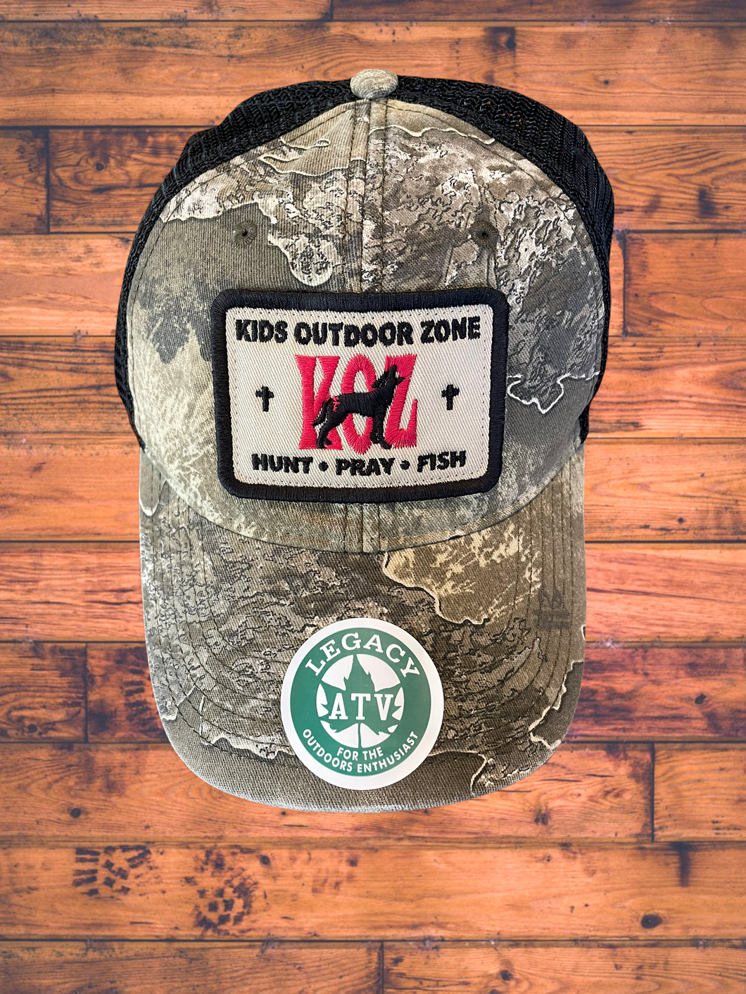 LIMITED EDITION KOZ REALTREE HUNT/PRAY/FISH CAP